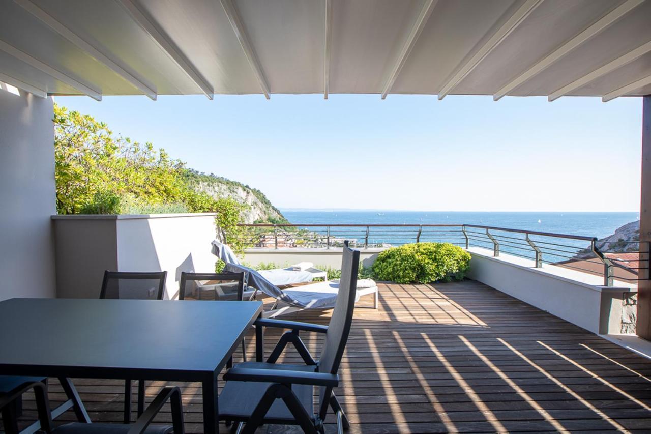 Portopiccolo Avolare Apartments In Panoramic Terrasses - Beach Included Sistiana Eksteriør bilde
