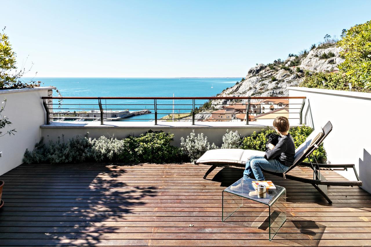 Portopiccolo Avolare Apartments In Panoramic Terrasses - Beach Included Sistiana Eksteriør bilde